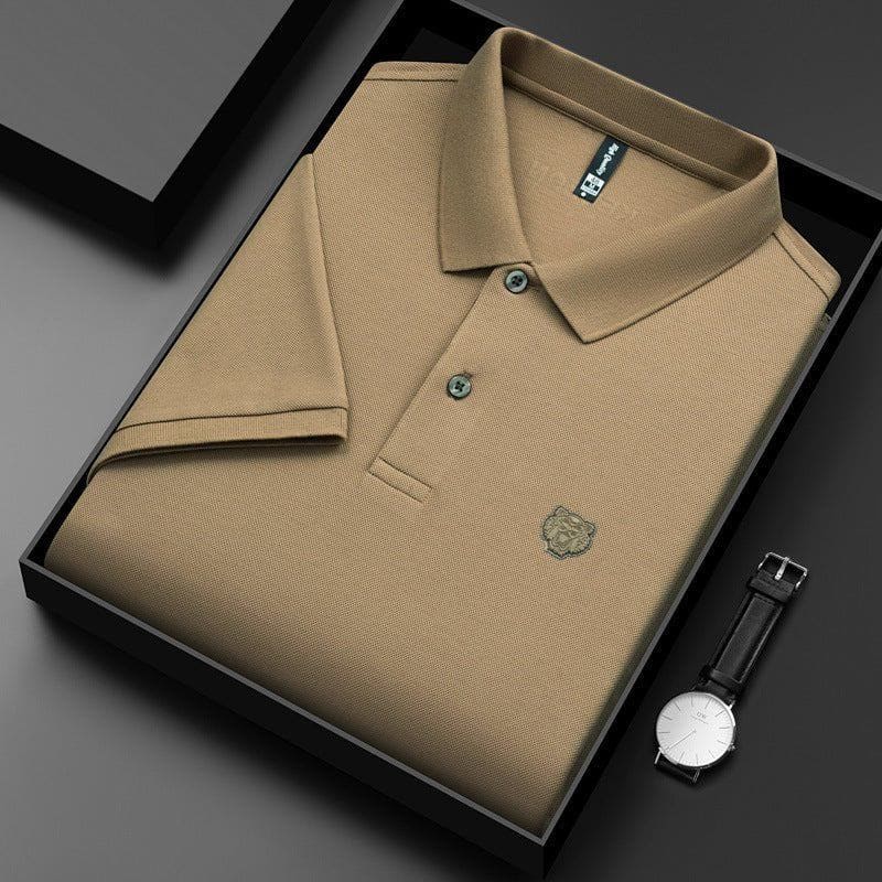 Men's Casual Solid Color Cotton Short Sleeve T-Shirt – Summer Simple Style by LUXE AHMAR – Available at LUXE AHMAR