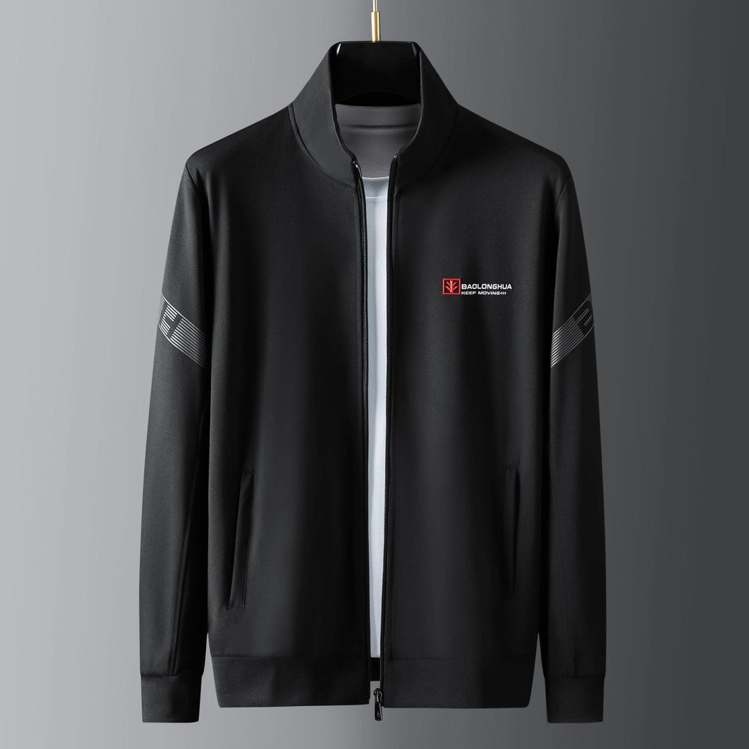 Men's Casual Sportswear Set – Micro - Elastic Coat & Trousers Two - Piece Outfit by LUXE AHMAR – Available at LUXE AHMAR