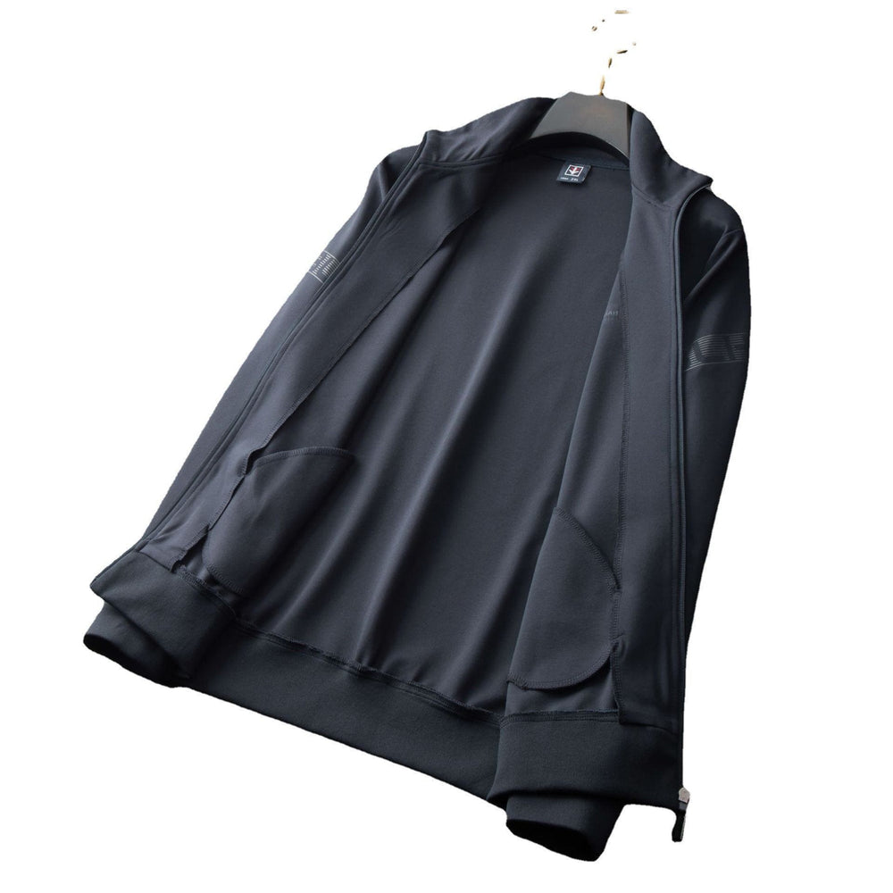 Men's Casual Sportswear Set – Micro - Elastic Coat & Trousers Two - Piece Outfit by LUXE AHMAR – Available at LUXE AHMAR