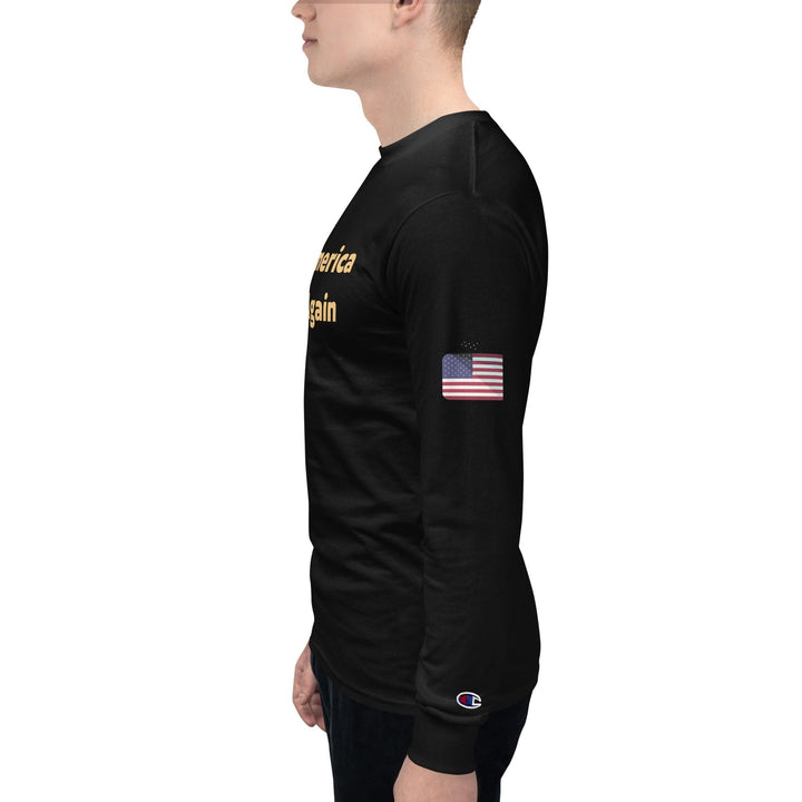 Men's Champion Long Sleeve Shirt - Luxe Ahmar by LUXE AHMAR – Available at LUXE AHMAR
