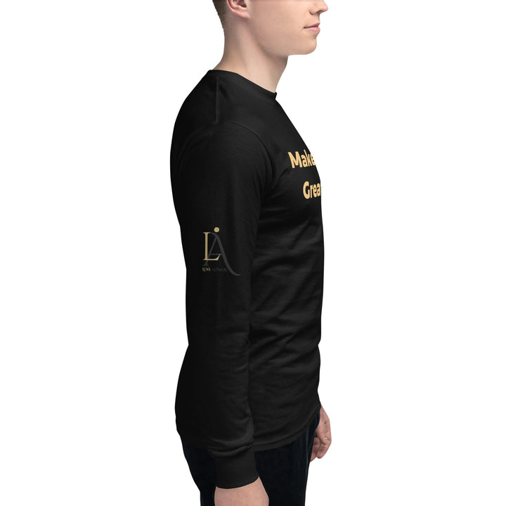 Men's Champion Long Sleeve Shirt - Luxe Ahmar by LUXE AHMAR – Available at LUXE AHMAR