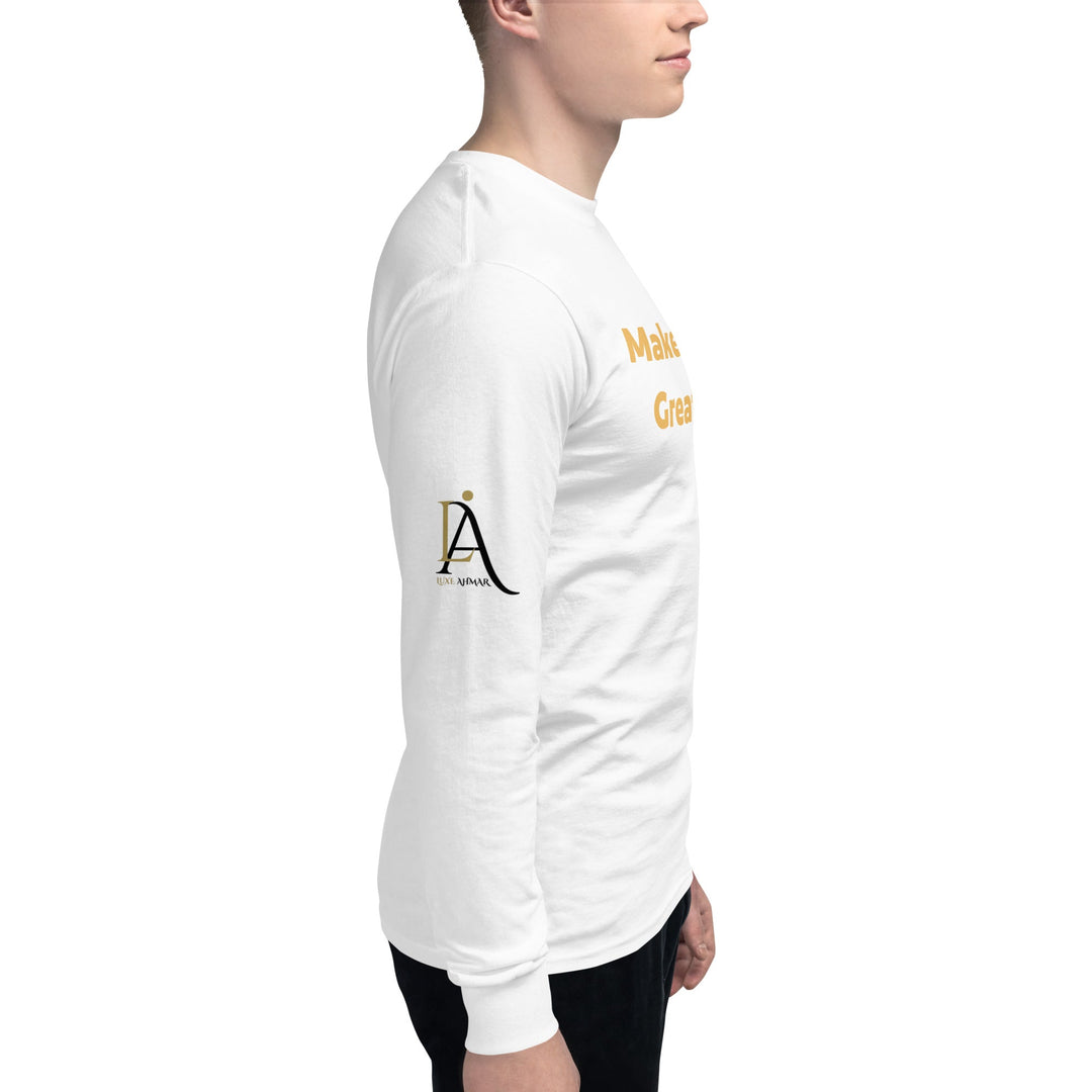 Men's Champion Long Sleeve Shirt - Luxe Ahmar by LUXE AHMAR – Available at LUXE AHMAR