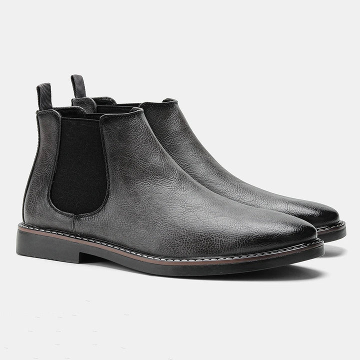 Men’s Chelsea Boots – Retro Fashion Brand, Comfortable Leather Boots, Sizes 40 - 46 by Luxe Ahmar – Available at LUXE AHMAR