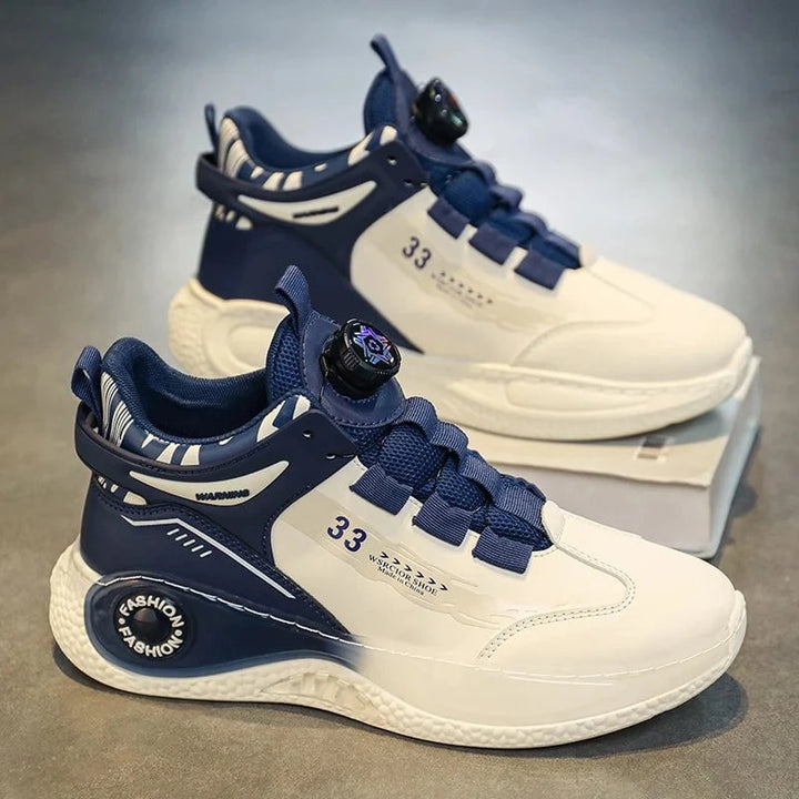 Men's Durable Outdoor Sneakers – Non - Slip Shoes with Rotating Buckle Closure by Luxe Ahmar – Available at LUXE AHMAR