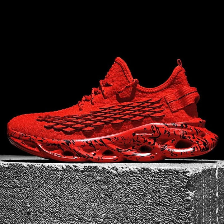 Men's Fashion Blade Sneakers – Breathable Casual Platform Running Shoes by Luxe Ahmar – Available at LUXE AHMAR