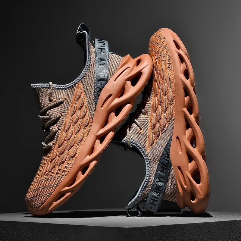 Men's Fashion Blade Sneakers – Breathable Casual Platform Running Shoes by Luxe Ahmar – Available at LUXE AHMAR