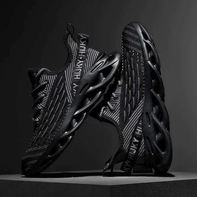 Men's Fashion Blade Sneakers – Breathable Casual Platform Running Shoes by Luxe Ahmar – Available at LUXE AHMAR