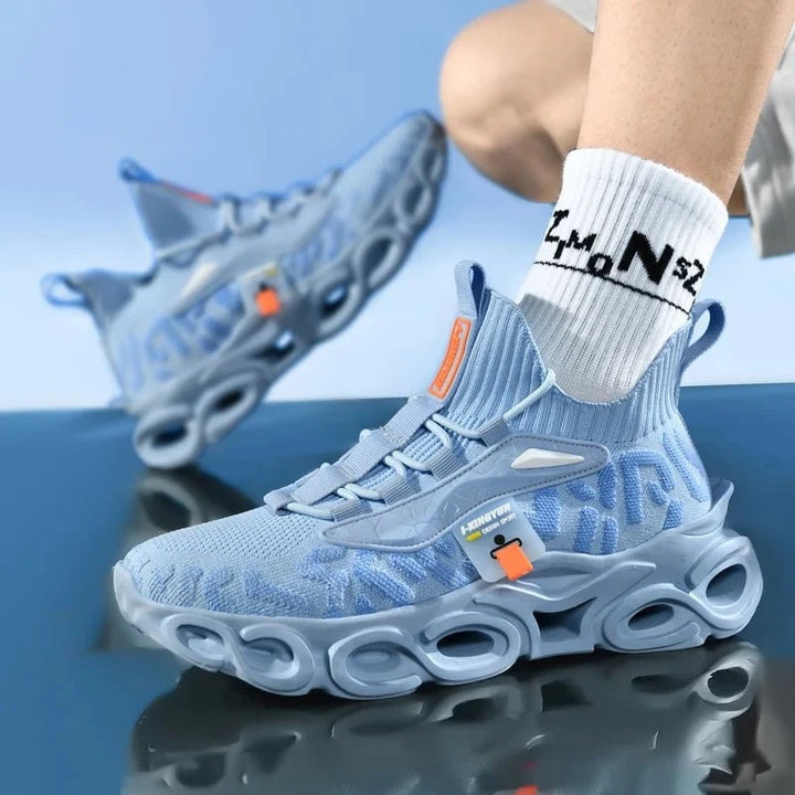 Men's Fashion Blade Sneakers – Breathable Casual Platform Running Shoes by Luxe Ahmar – Available at LUXE AHMAR