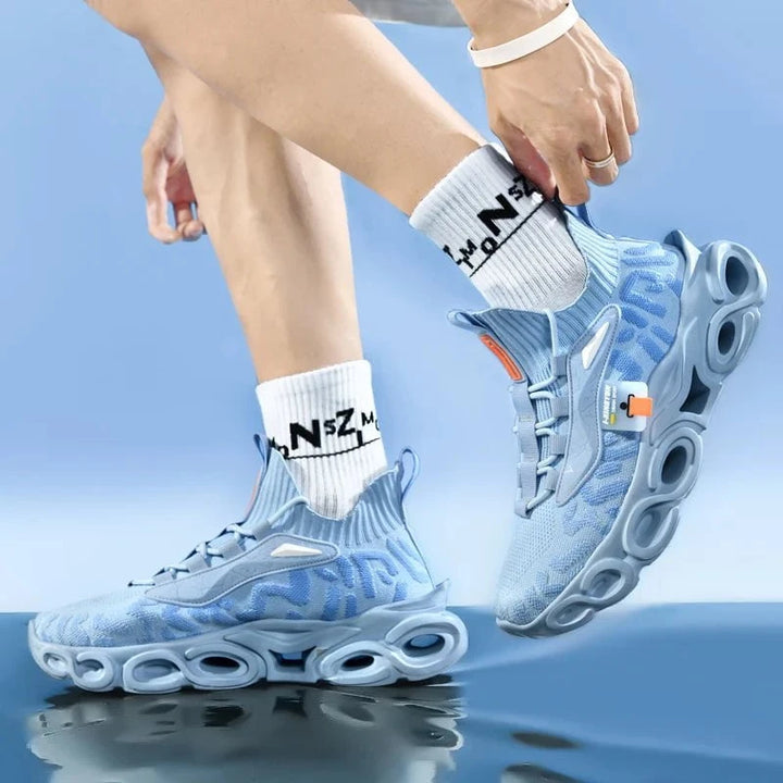 Men's Fashion Blade Sneakers – Breathable Casual Platform Running Shoes by Luxe Ahmar – Available at LUXE AHMAR