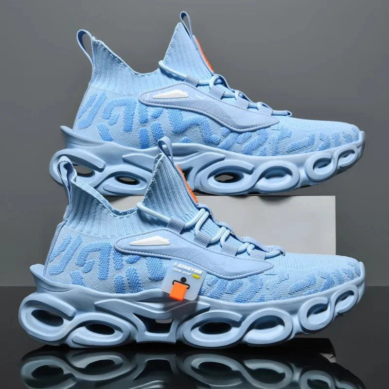 Men's Fashion Blade Sneakers – Breathable Casual Platform Running Shoes by Luxe Ahmar – Available at LUXE AHMAR