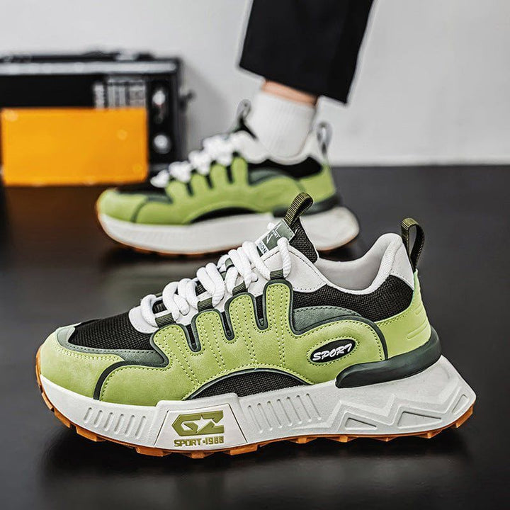 Men’s Fashion Mesh Dad Sneakers – Breathable Sports - Inspired Casual Shoes by LUXE AHMAR – Available at LUXE AHMAR