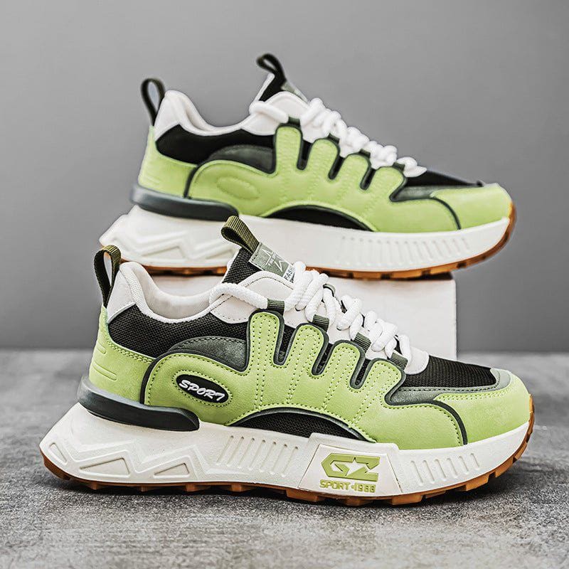 Men’s Fashion Mesh Dad Sneakers – Breathable Sports - Inspired Casual Shoes by LUXE AHMAR – Available at LUXE AHMAR