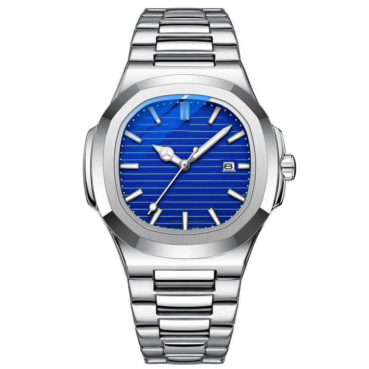 Men's Fashion Steel Strap Luminous Waterproof Watch by LUXE AHMAR – Available at LUXE AHMAR