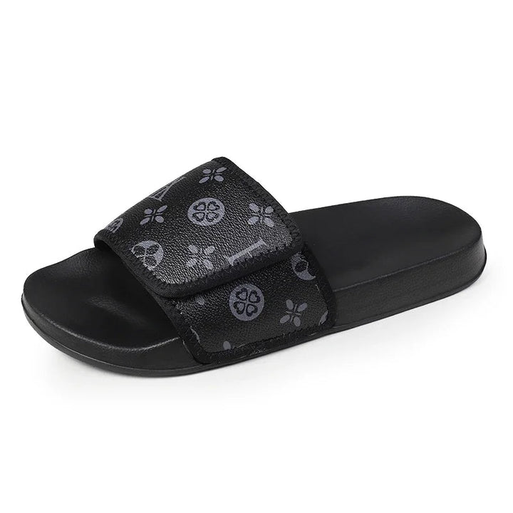 Men's Genuine Leather Sandals – Comfortable Summer Flip Flops & House Slippers for Men by Luxe Ahmar – Available at LUXE AHMAR