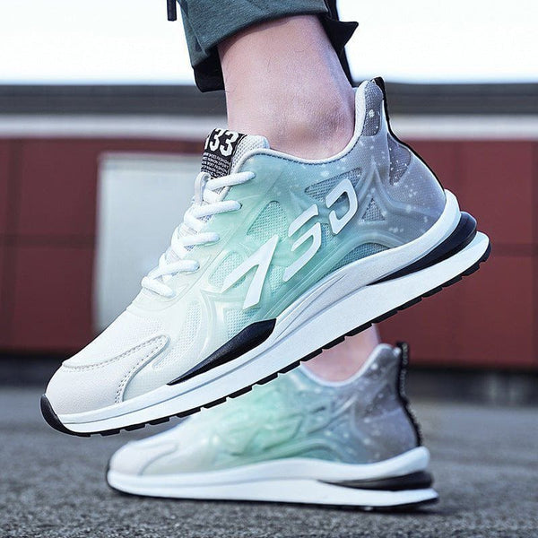 Men’s Hollow - Out Mesh Casual Sneakers – Lightweight Sport - Inspired Walking Shoes by LUXE AHMAR – Available at LUXE AHMAR