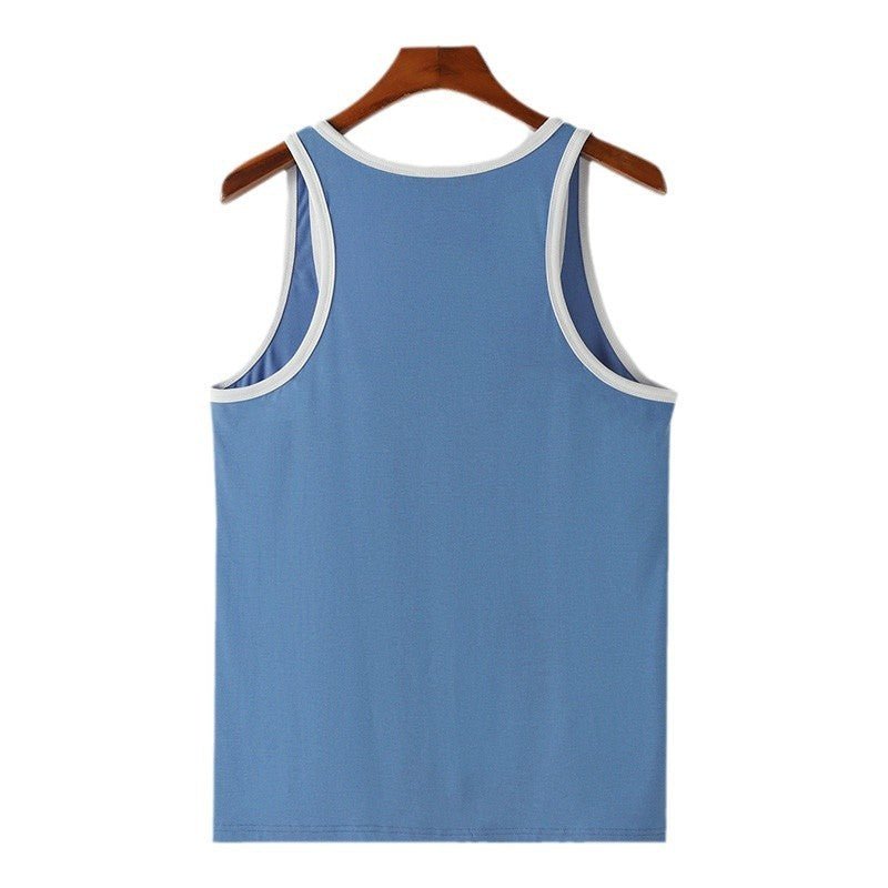 Men's I - Shaped Sports Training Vest – Lightweight Multicolor Summer Gym Tank by LUXE AHMAR – Available at LUXE AHMAR