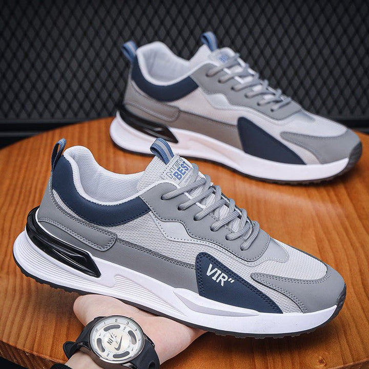 Men’s Lightweight Mesh Sneakers – Non - Slip, Wear - Resistant Casual Shoes for Spring by LUXE AHMAR – Available at LUXE AHMAR