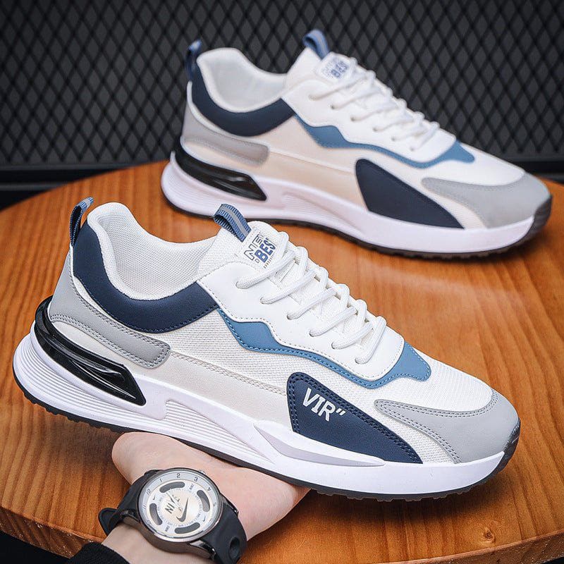 Men’s Lightweight Mesh Sneakers – Non - Slip, Wear - Resistant Casual Shoes for Spring by LUXE AHMAR – Available at LUXE AHMAR