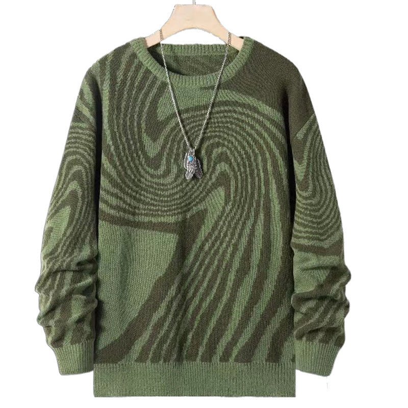 Men's Loose All - matching Casual Sweater Top by LUXE AHMAR – Available at LUXE AHMAR