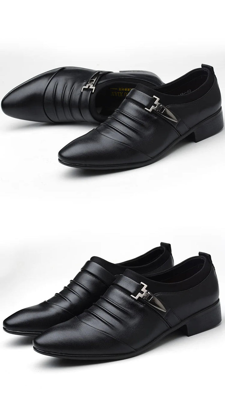 Men's Luxury Oxford Dress Shoes – Leather Formal Shoes for Business & Wedding by Luxe Ahmar – Available at LUXE AHMAR