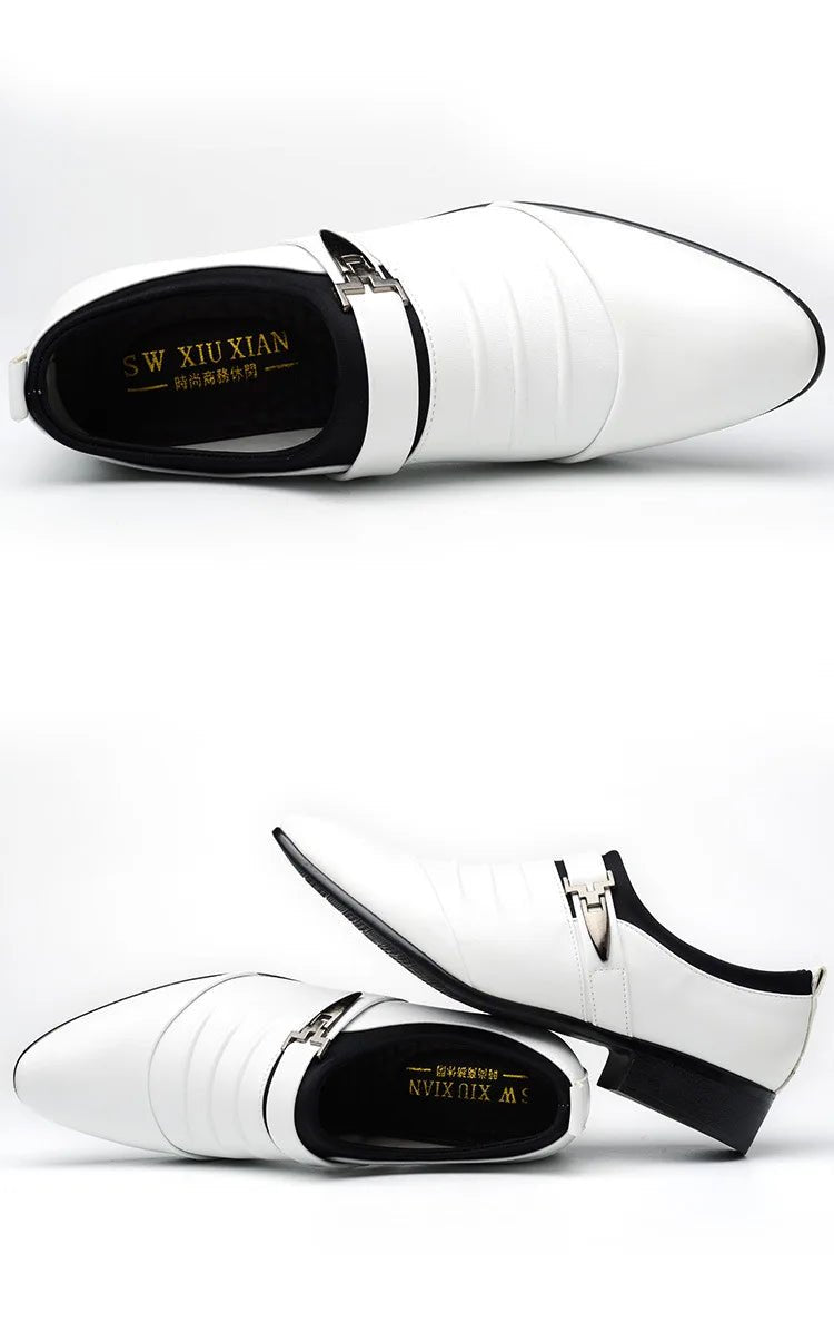 Men's Luxury Oxford Dress Shoes – Leather Formal Shoes for Business & Wedding by Luxe Ahmar – Available at LUXE AHMAR