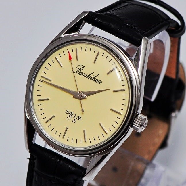 Men's Manual Spring Mechanical Ultra - thin Retro Watch by LUXE AHMAR – Available at LUXE AHMAR