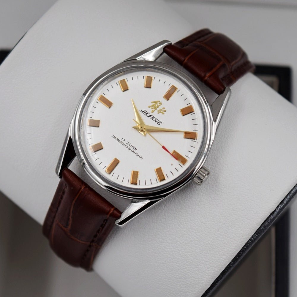 Men's Manual Spring Mechanical Ultra - thin Retro Watch by LUXE AHMAR – Available at LUXE AHMAR