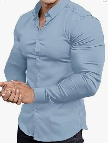 Men's Non - Iron Business Shirt – Anti - Wrinkle Professional Casual Wear by LUXE AHMAR – Available at LUXE AHMAR