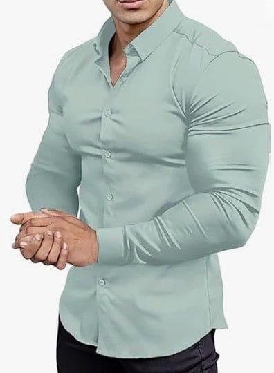 Men's Non - Iron Business Shirt – Anti - Wrinkle Professional Casual Wear by LUXE AHMAR – Available at LUXE AHMAR