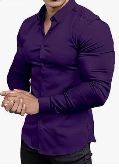 Men's Non - Iron Business Shirt – Anti - Wrinkle Professional Casual Wear by LUXE AHMAR – Available at LUXE AHMAR
