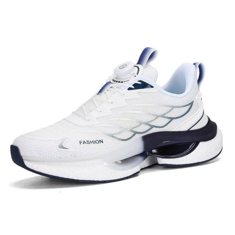 Men’s Rotating Button Running Sneakers – Breathable Lightweight Shock - Absorbing Sports Shoes by LUXE AHMAR – Available at LUXE AHMAR