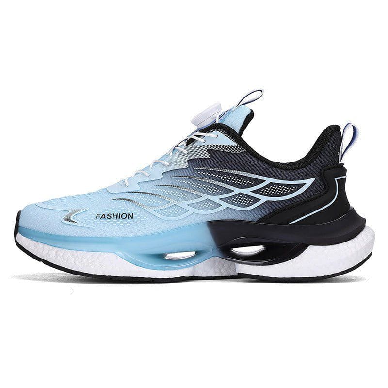 Men’s Rotating Button Running Sneakers – Breathable Lightweight Shock - Absorbing Sports Shoes by LUXE AHMAR – Available at LUXE AHMAR