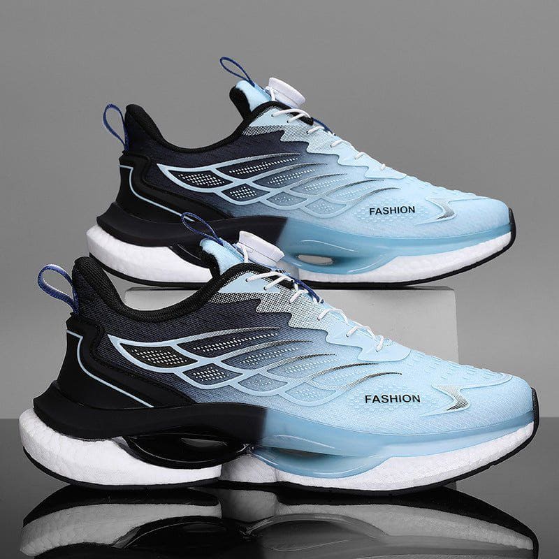 Men’s Rotating Button Running Sneakers – Breathable Lightweight Shock - Absorbing Sports Shoes by LUXE AHMAR – Available at LUXE AHMAR