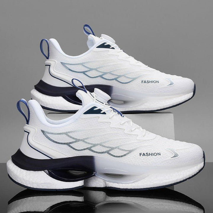 Men’s Rotating Button Running Sneakers – Breathable Lightweight Shock - Absorbing Sports Shoes by LUXE AHMAR – Available at LUXE AHMAR