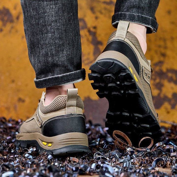 Men’s Safety Work Shoes – Anti - Smashing, Anti - Piercing, Breathable Protective Footwear by LUXE AHMAR – Available at LUXE AHMAR