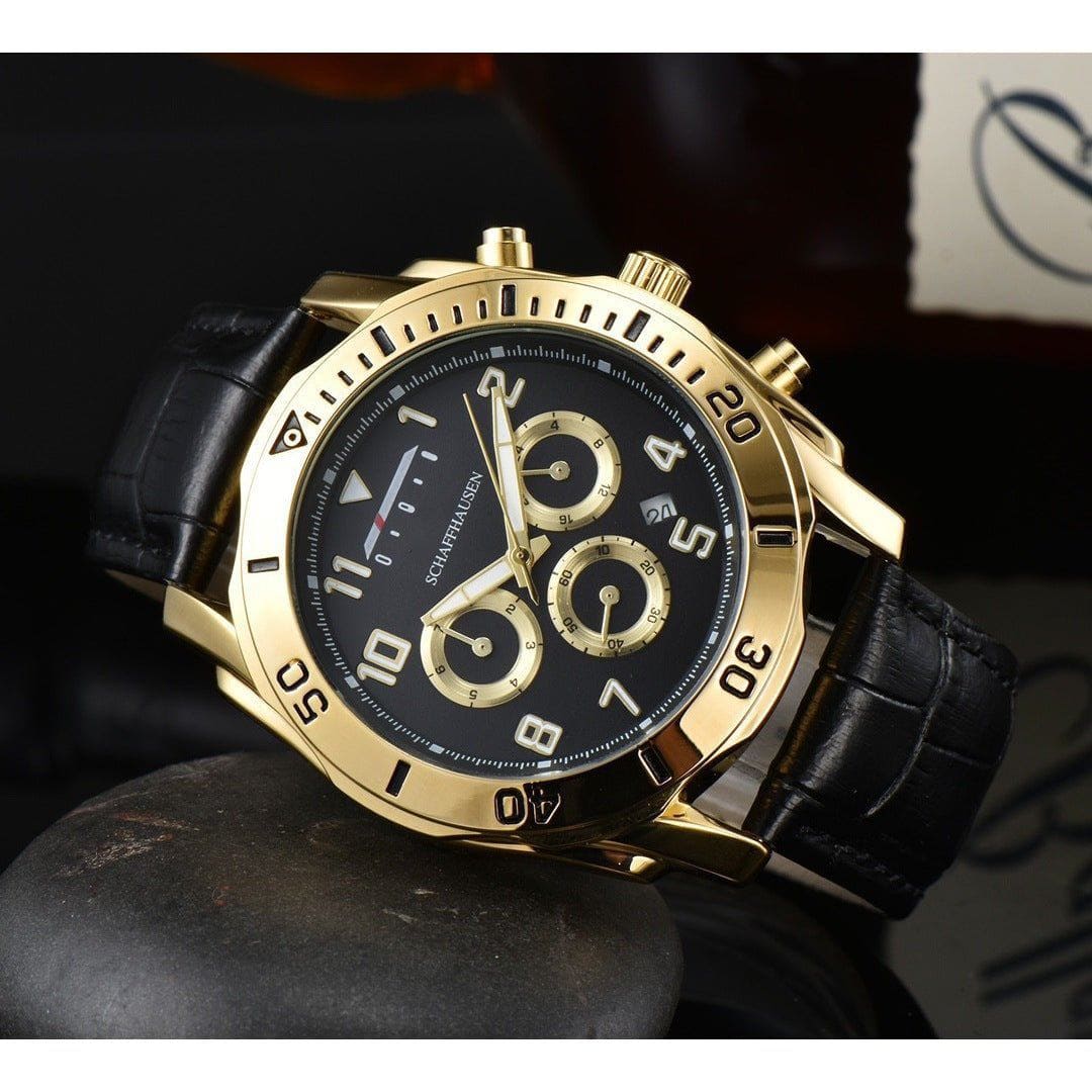 Men’s Six - Pin Timing Full - Function Quartz Watch – Elegant Business Design by LUXE AHMAR – Available at LUXE AHMAR