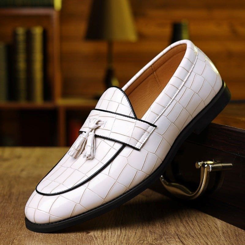 Men’s Slip - On Business Loafers – Formal Wear, Stylish & Comfortable Casual Dress Shoes by LUXE AHMAR – Available at LUXE AHMAR