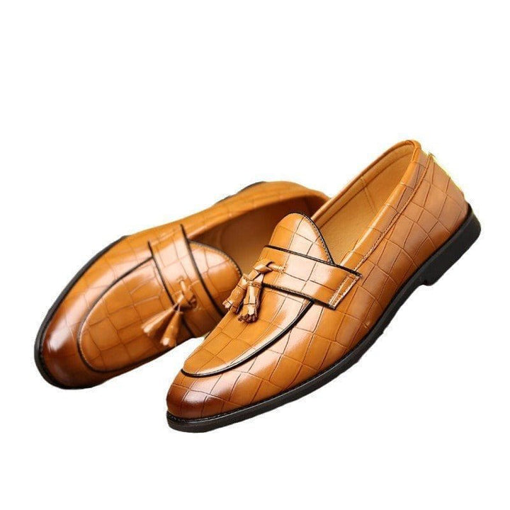 Men’s Slip - On Business Loafers – Formal Wear, Stylish & Comfortable Casual Dress Shoes by LUXE AHMAR – Available at LUXE AHMAR