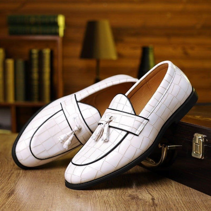 Men’s Slip - On Business Loafers – Formal Wear, Stylish & Comfortable Casual Dress Shoes by LUXE AHMAR – Available at LUXE AHMAR