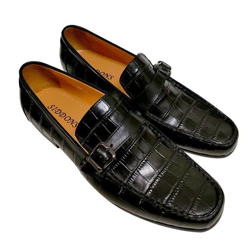 Men's Slip - On Cowhide Leather Loafers – Casual Peas Shoes with EVA Sole & Pigskin Lining by LUXE AHMAR – Available at LUXE AHMAR