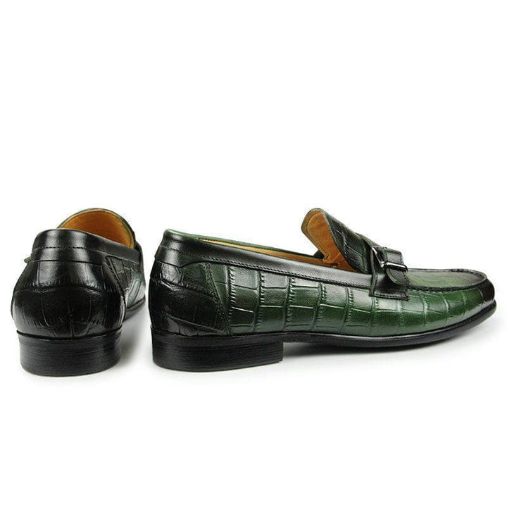 Men's Slip - On Cowhide Leather Loafers – Casual Peas Shoes with EVA Sole & Pigskin Lining by LUXE AHMAR – Available at LUXE AHMAR