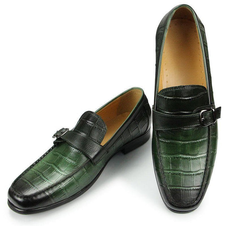 Men's Slip - On Cowhide Leather Loafers – Casual Peas Shoes with EVA Sole & Pigskin Lining by LUXE AHMAR – Available at LUXE AHMAR