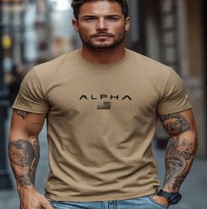 Men’s Sports Short Sleeve Fitness T-Shirt – Breathable Digital Print Gym Top by LUXE AHMAR – Available at LUXE AHMAR