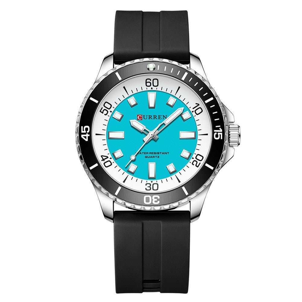 Men's Sports Tape Large Dial Simple Quartz Watch by LUXE AHMAR – Available at LUXE AHMAR