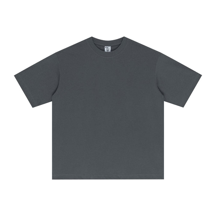 Men’s Street Style Loose Fit Long - Staple Cotton Short Sleeve T-Shirt by LUXE AHMAR – Available at LUXE AHMAR