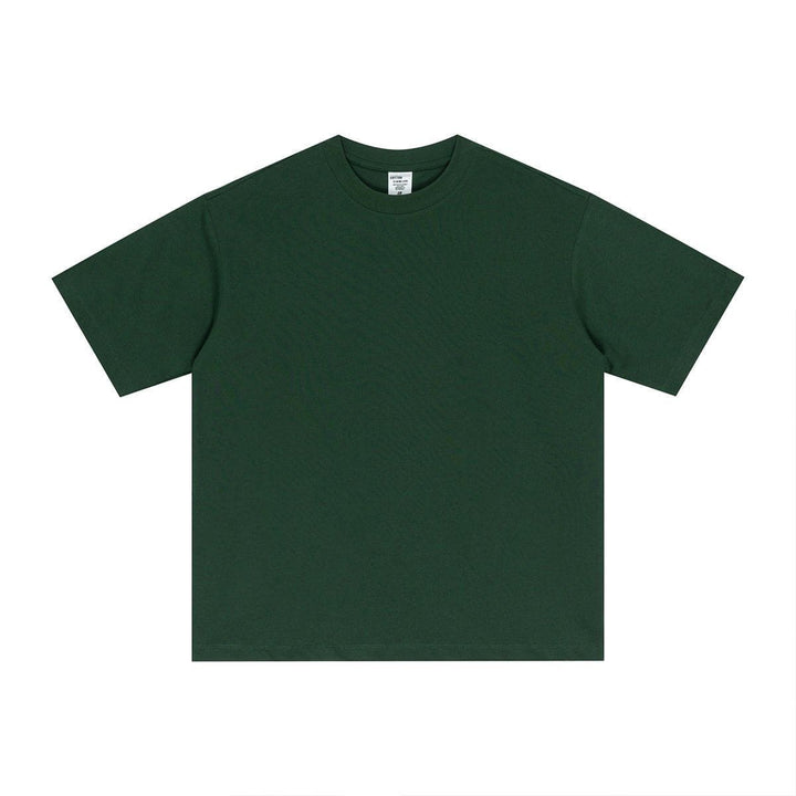 Men’s Street Style Loose Fit Long - Staple Cotton Short Sleeve T-Shirt by LUXE AHMAR – Available at LUXE AHMAR