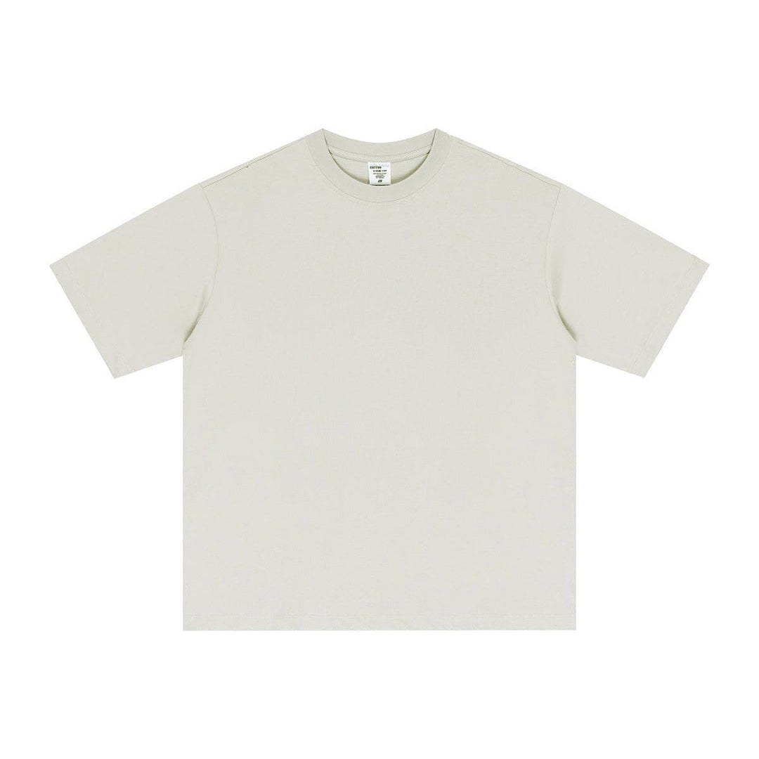 Men’s Street Style Loose Fit Long - Staple Cotton Short Sleeve T-Shirt by LUXE AHMAR – Available at LUXE AHMAR
