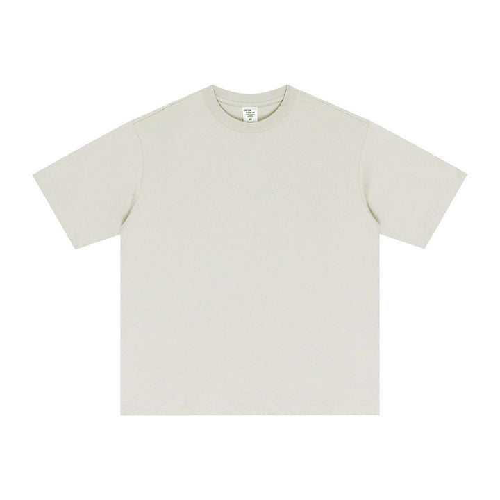 Men’s Street Style Loose Fit Long - Staple Cotton Short Sleeve T-Shirt by LUXE AHMAR – Available at LUXE AHMAR