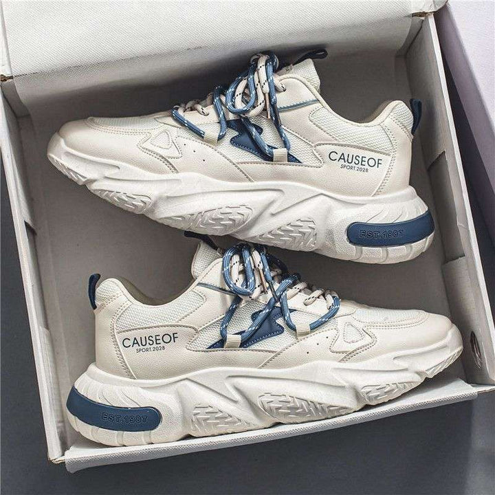 Men's Summer Breathable Casual Running Shoes – Lightweight, Non - Slip, Korean Style by LUXE AHMAR – Available at LUXE AHMAR