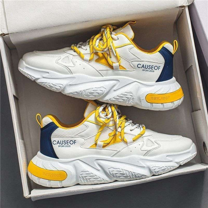 Men's Summer Breathable Casual Running Shoes – Lightweight, Non - Slip, Korean Style by LUXE AHMAR – Available at LUXE AHMAR